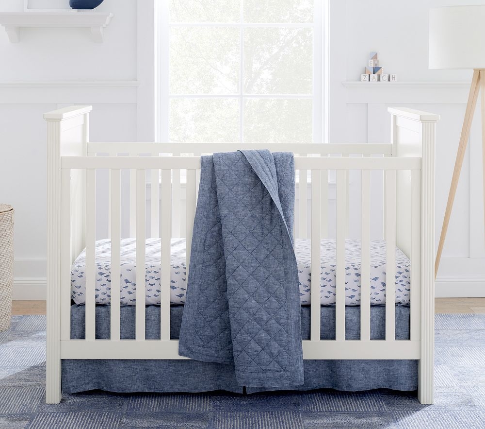 Pottery barn clearance mattress crib