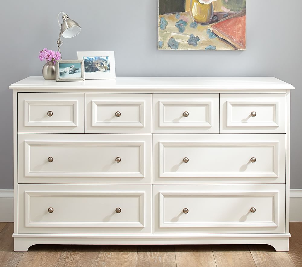 Extra long 2025 white dresser
