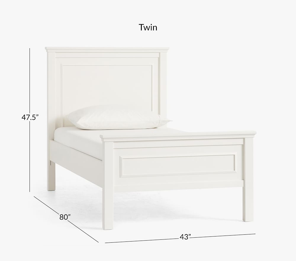 Shop Fillmore Low Footboard Bed online Pottery Barn Kids UAE