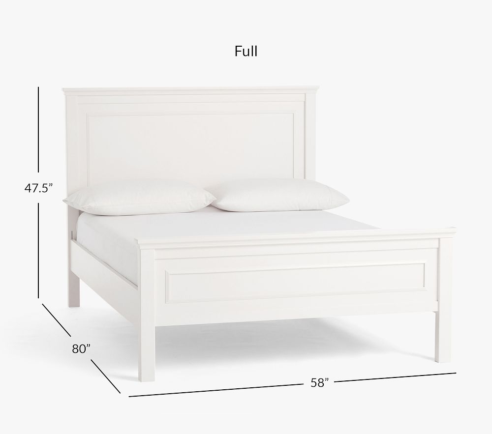 Pottery barn sales wood bed