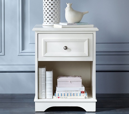 Pottery barn bedside table sale