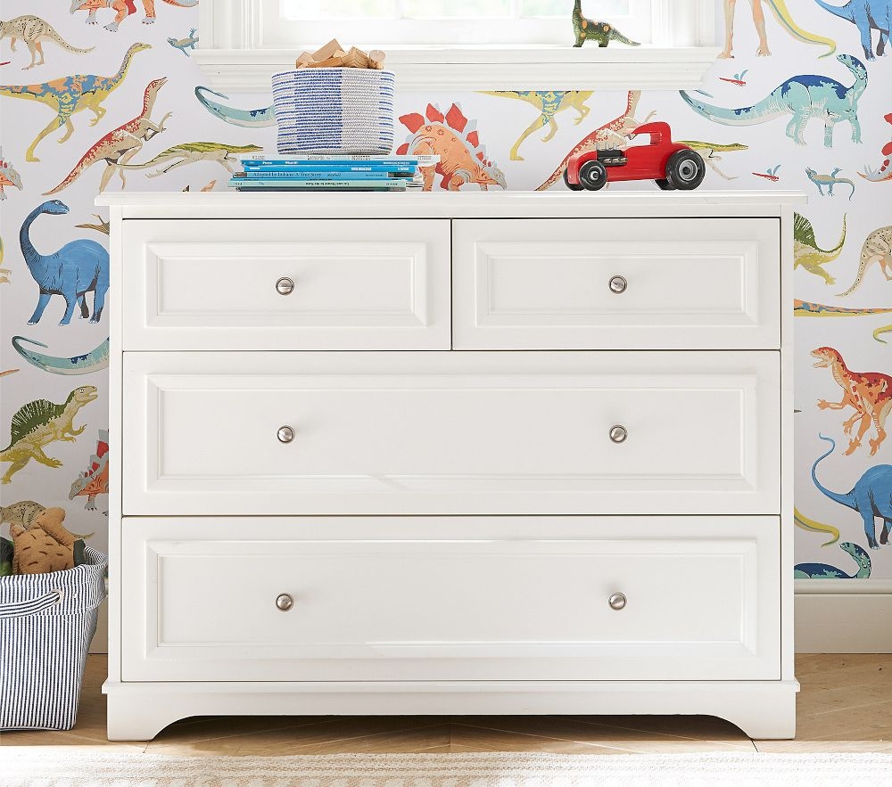 Pottery barn top kids white dresser
