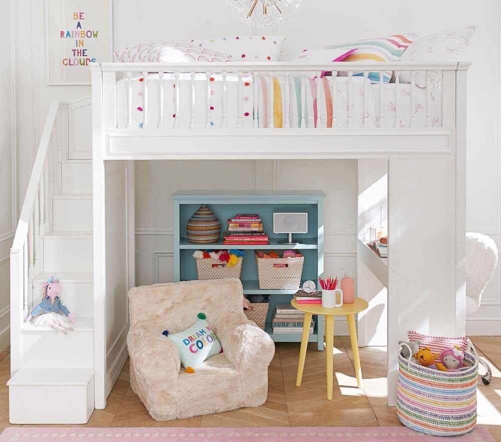 Fillmore stair loft bed & lower bed set hot sale