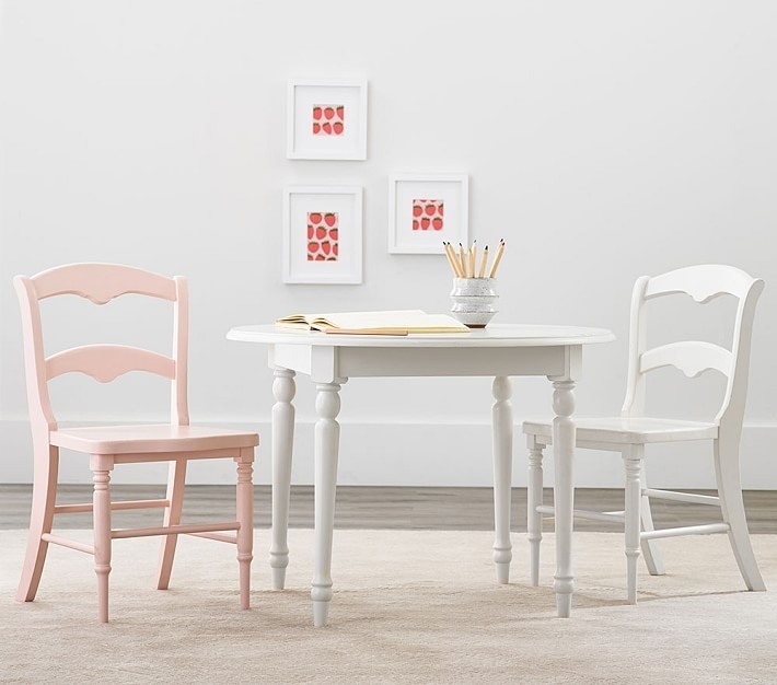 Pottery barn white chair hotsell