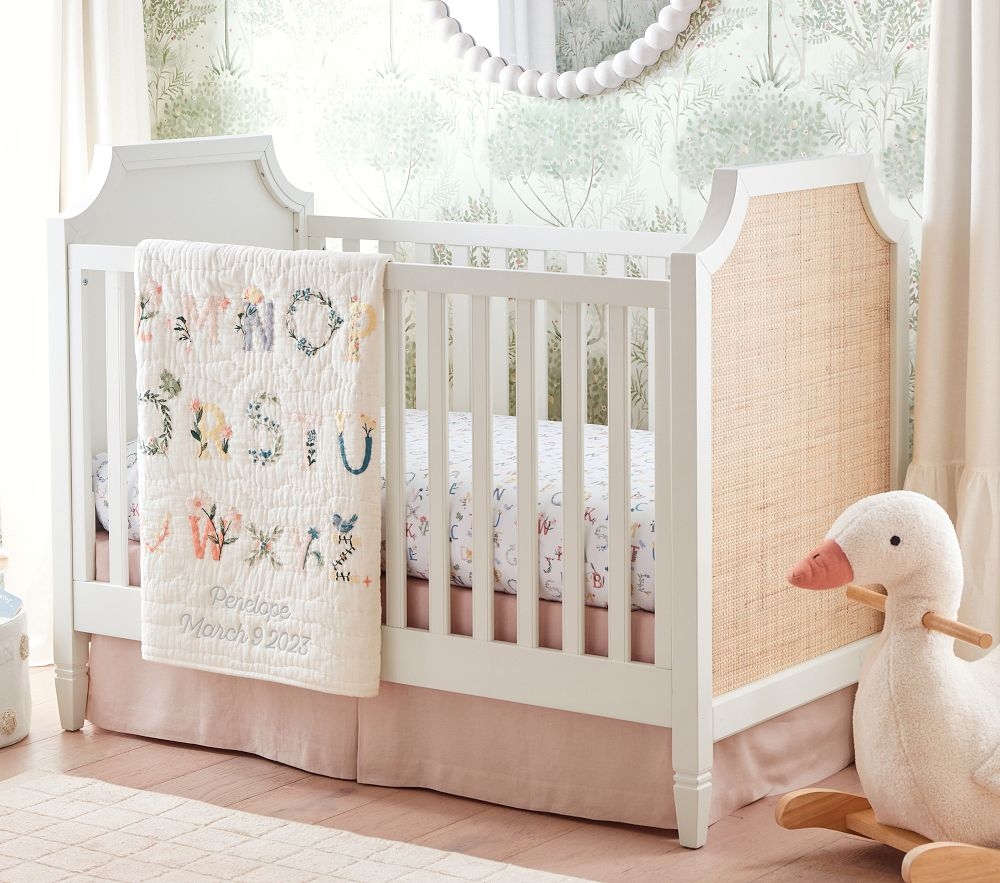 Shop Floral ABC Baby Bedding online Pottery Barn Kids UAE