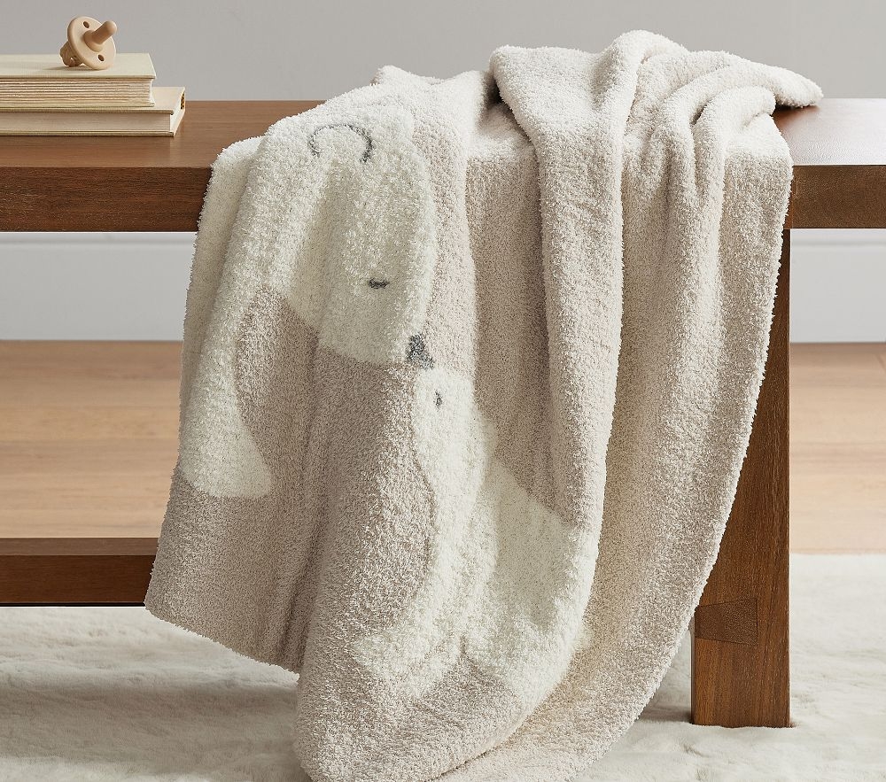 Shop Fuzzy Bear Baby Blanket online Pottery Barn Kids UAE