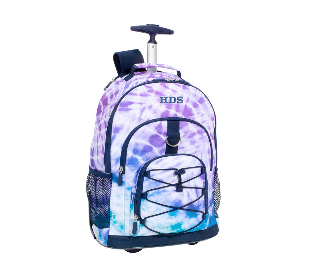 Shop Gear Up Purple Navy Laguna Recycled Tie Dye Backpack online