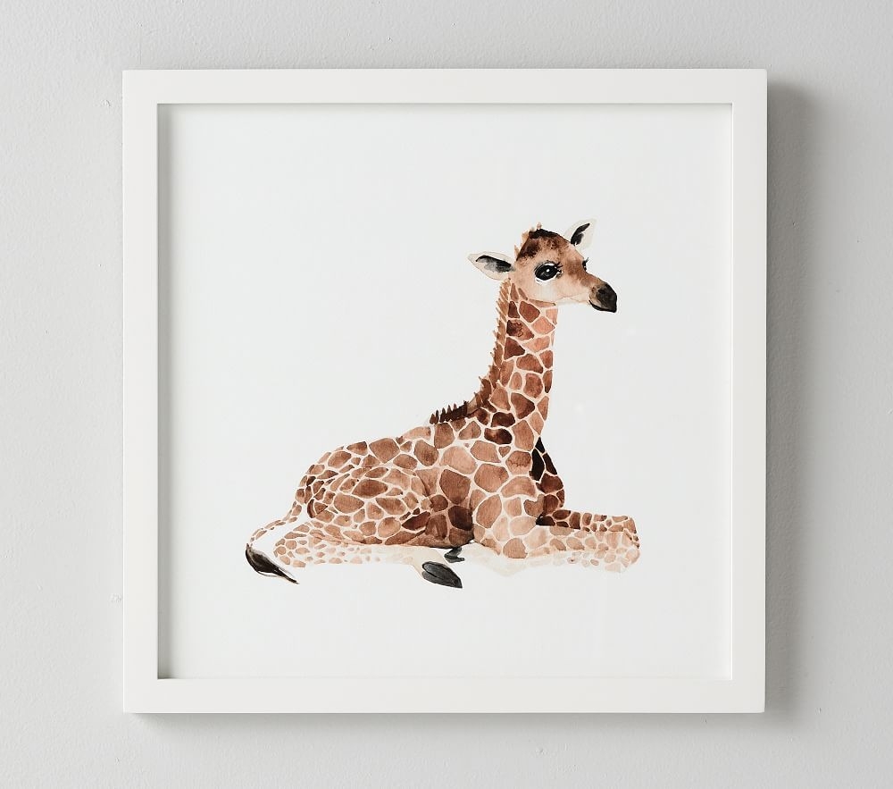 Giraffe wall art discount for nursery