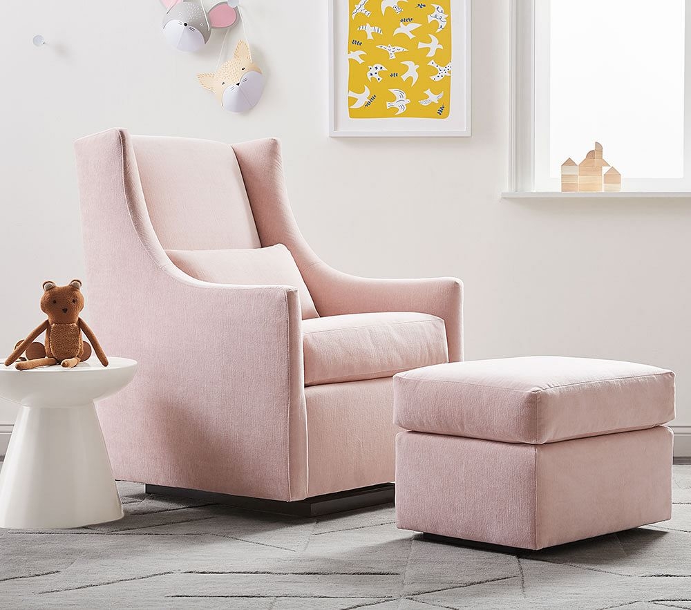 West elm top blush chair