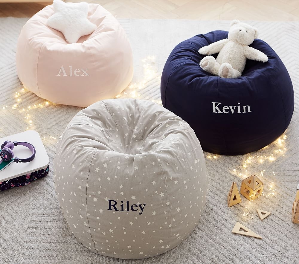 Blush bean bag chair deals