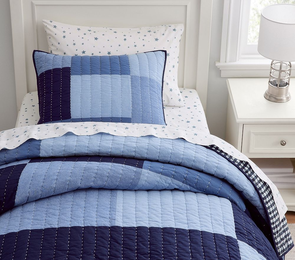 Denim hotsell pillow shams