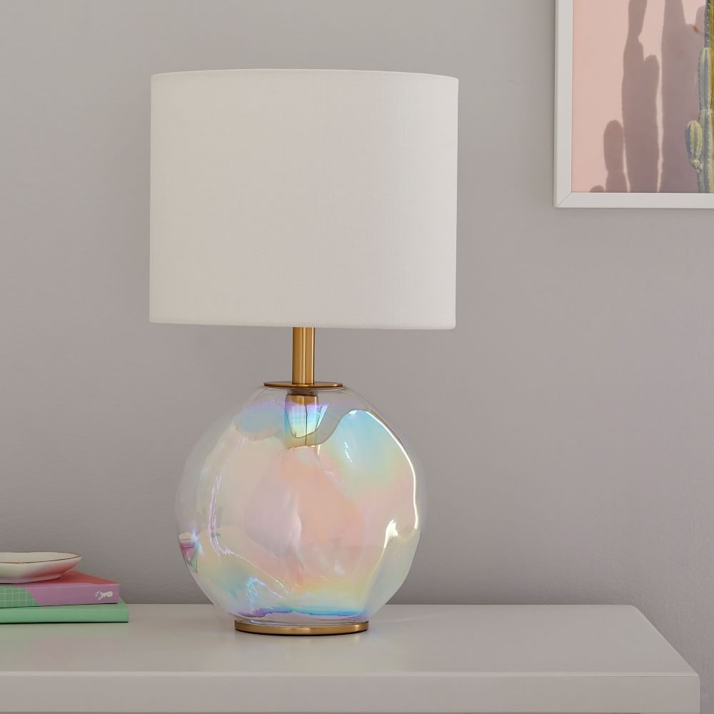 Shop Iridescent Globe Table Lamp online Pottery Barn Kids UAE