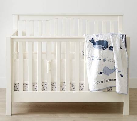 Shop Bumpers Crib Skirts for Kids Online Pottery Barn Kids UAE