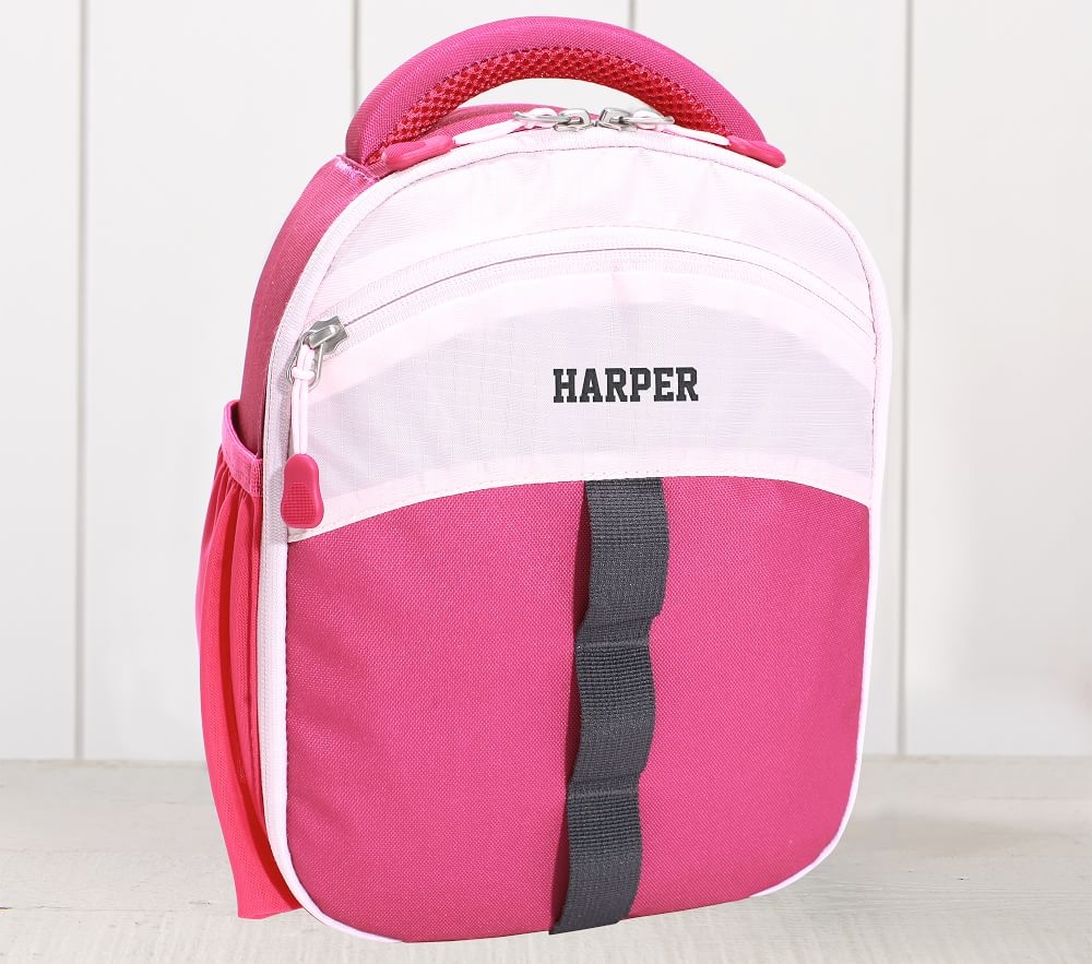 Shop Jayden Pink Gray Black Lunch Box online Pottery Barn Kids UAE