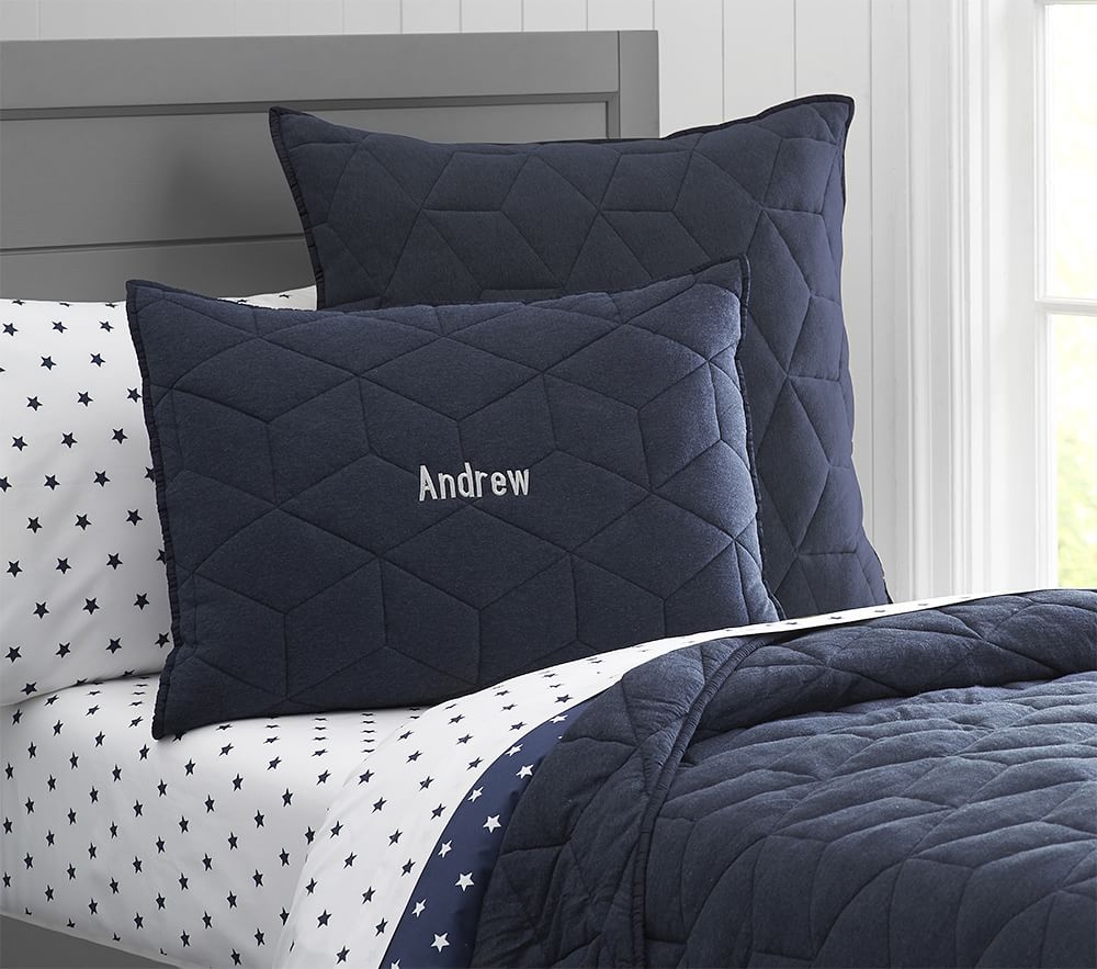 Quilted sham clearance