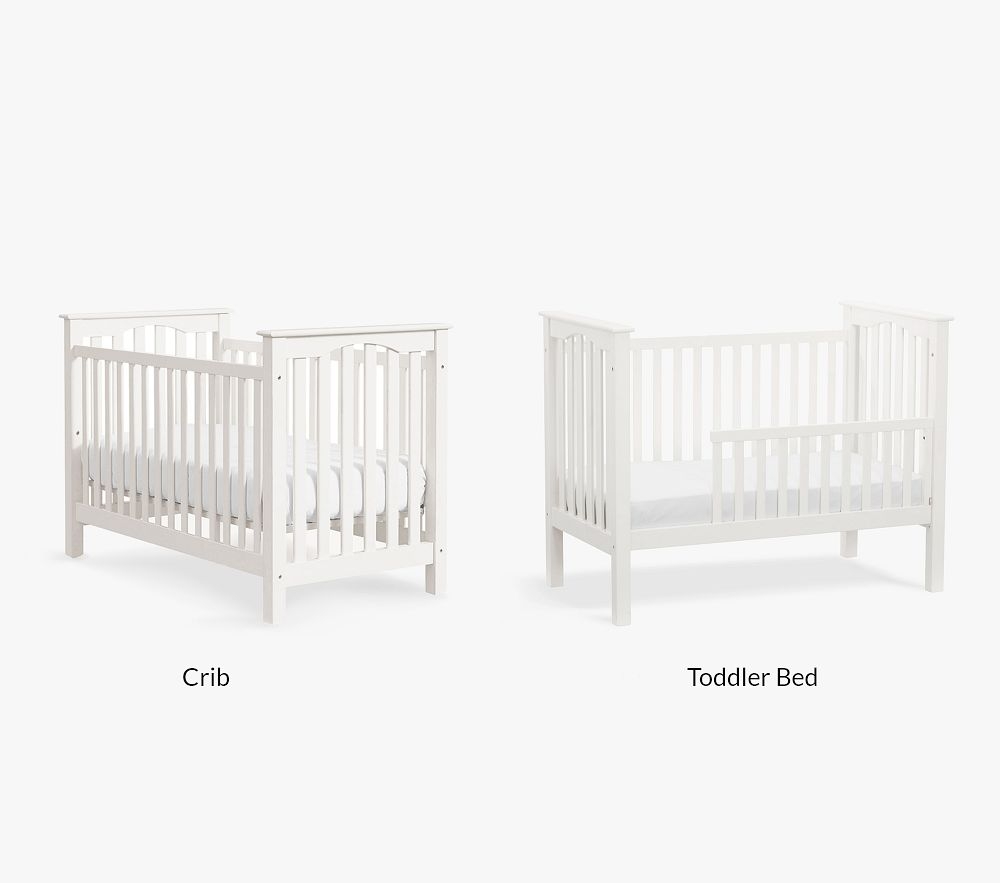 Low clearance profile crib