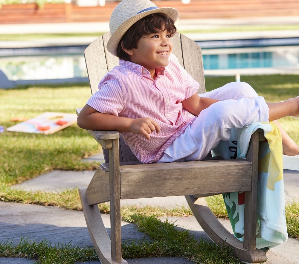 Child's adirondack rocking sale chair