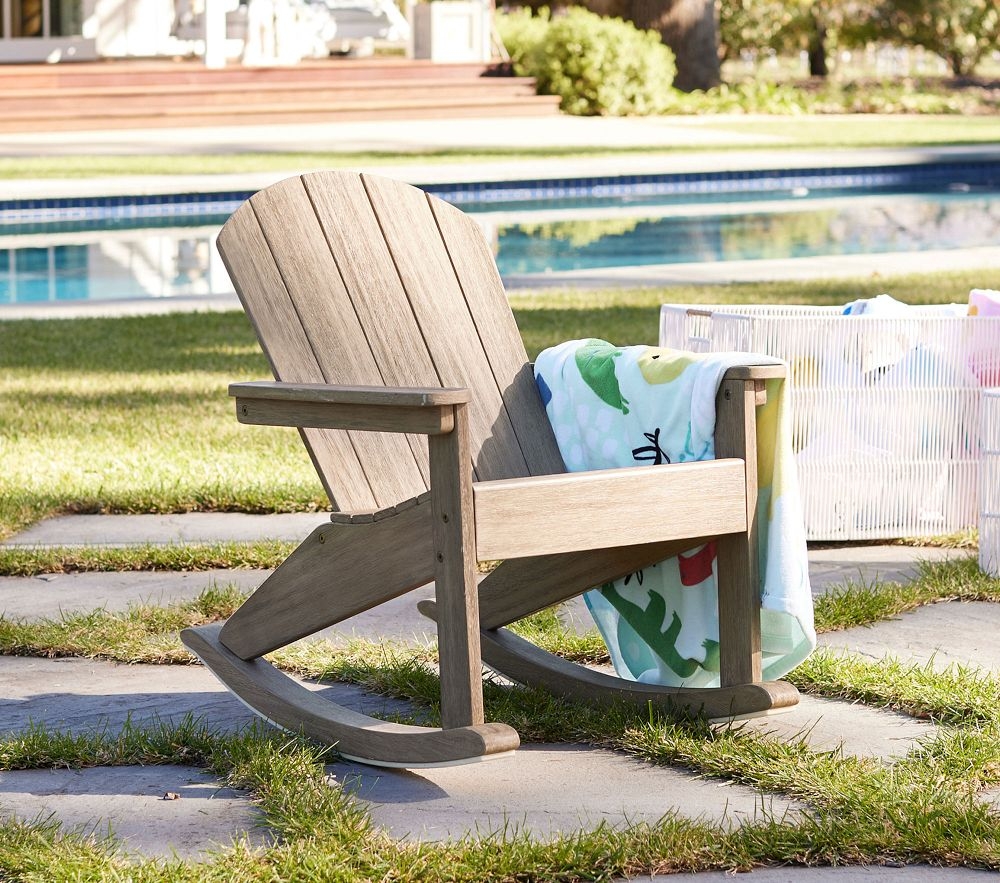 Shop Kids Rocking Adirondack Chair online Pottery Barn Kids UAE