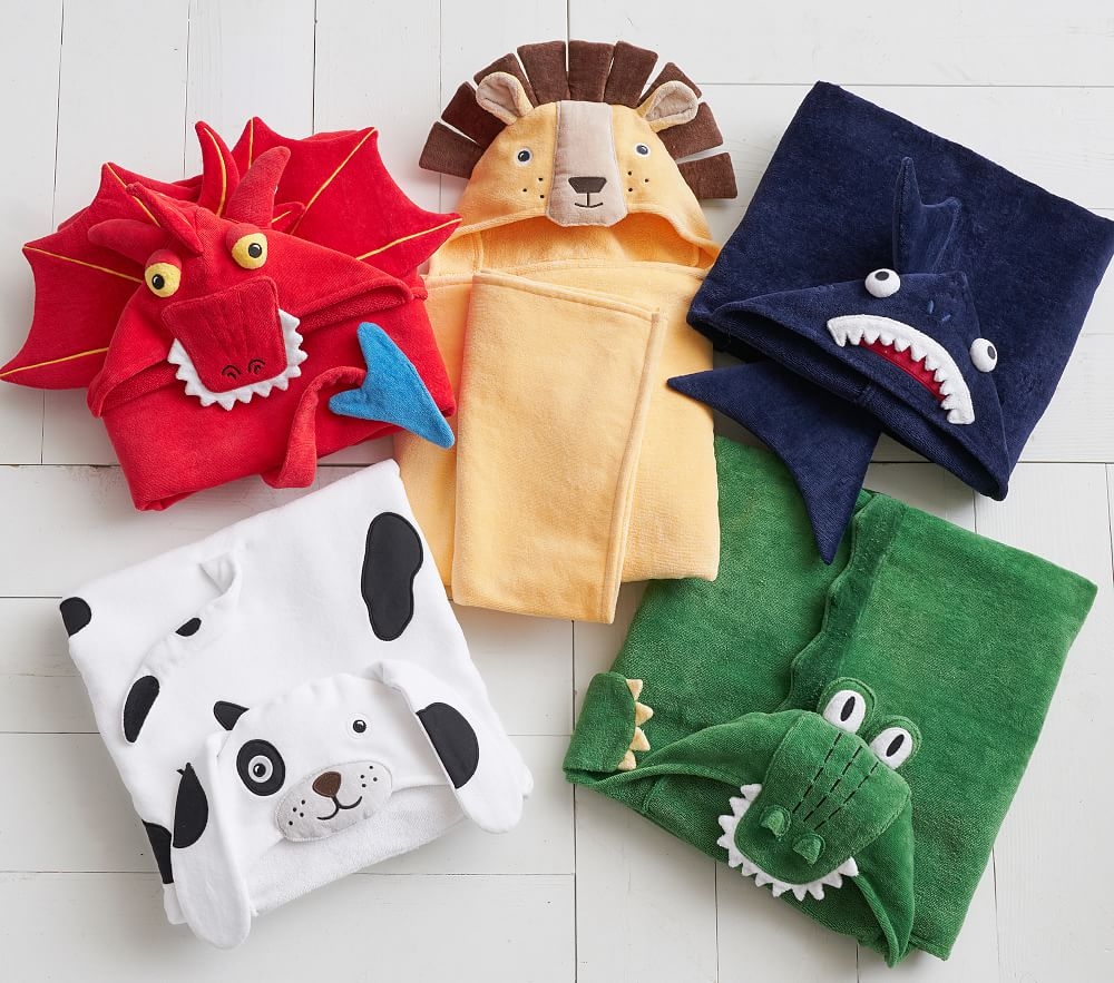 Lion hooded towel shop