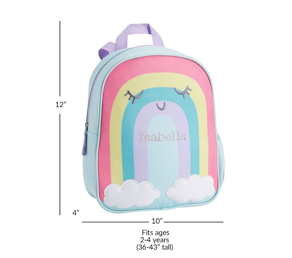 Rainbow bookbag hotsell