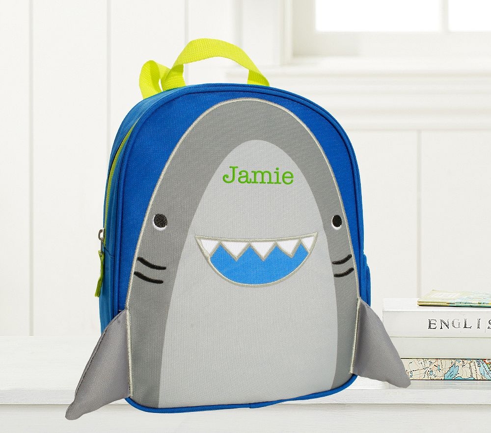 Boys shark backpack outlet