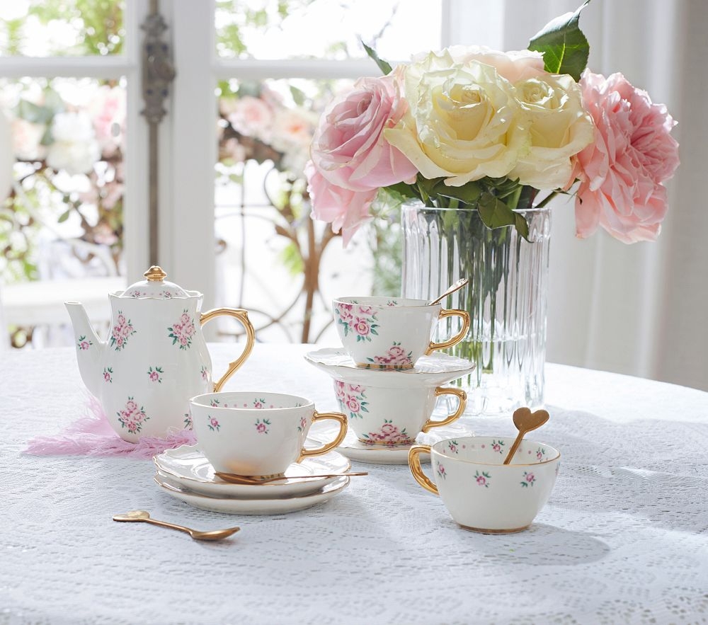 Real tea party set clearance