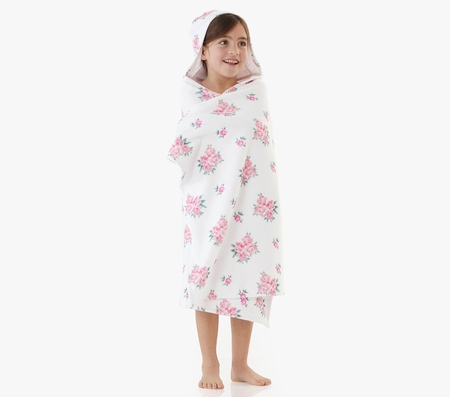 Girls hooded towel sale