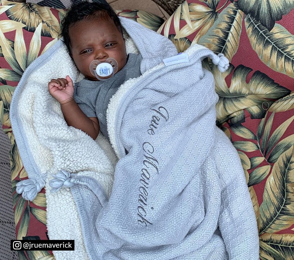Baby boy blue hot sale blanket