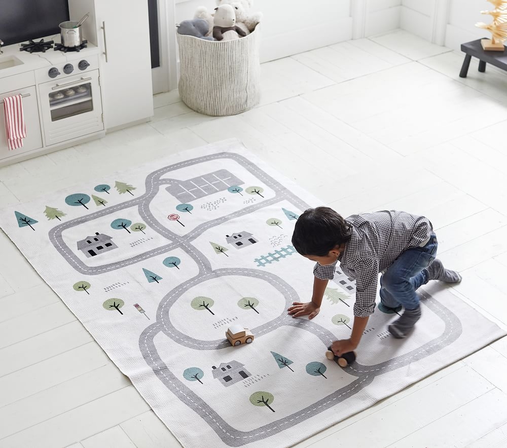 Car road discount play mat