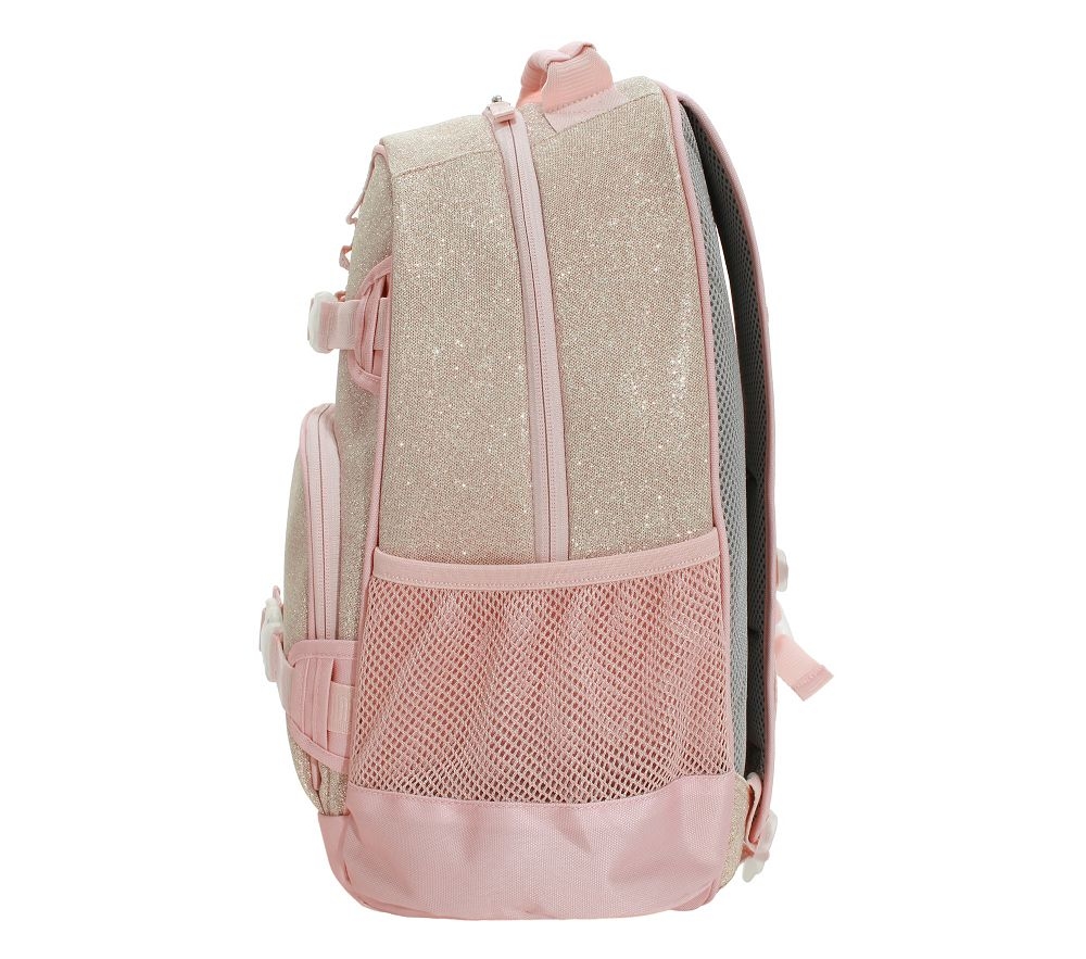 Shop Mackenzie Blush Gold Glitter Backpacks online Pottery Barn