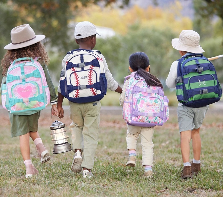 Lavender school backpack store