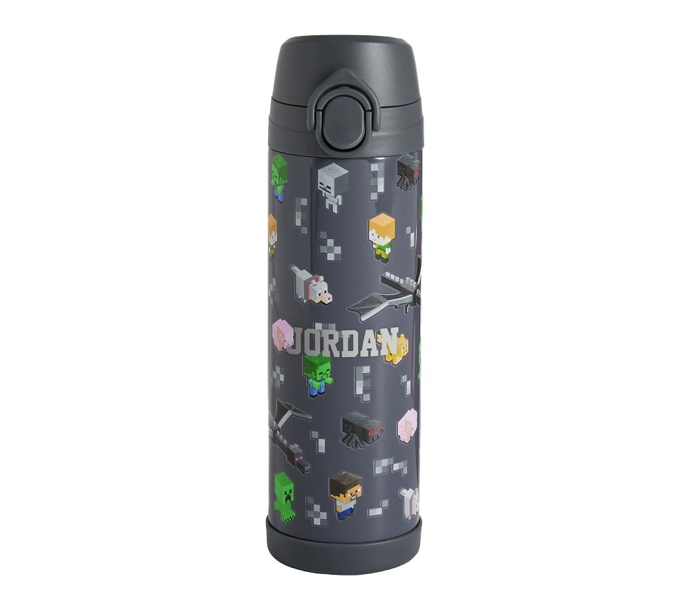Minecraft thermos water shop bottle