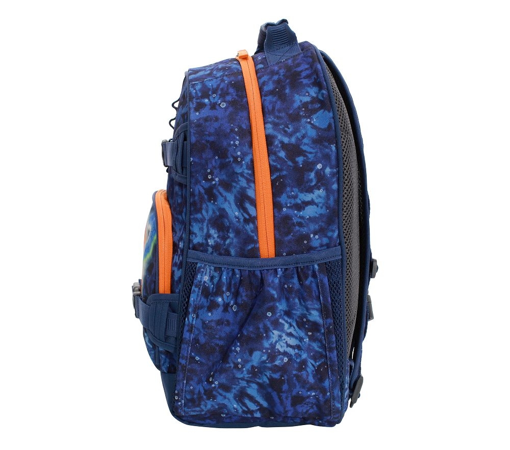 Shop Mackenzie Navy Planet Tie Dye Backpacks online Pottery Barn