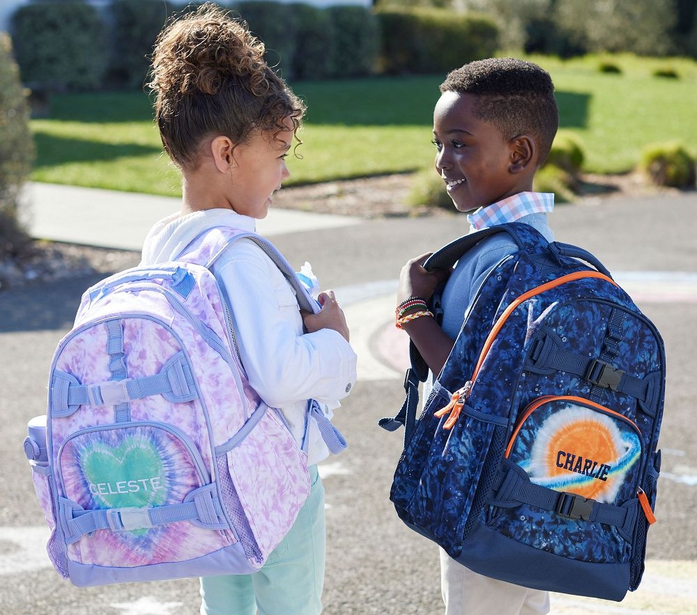 Pottery barn tie dye backpack shop