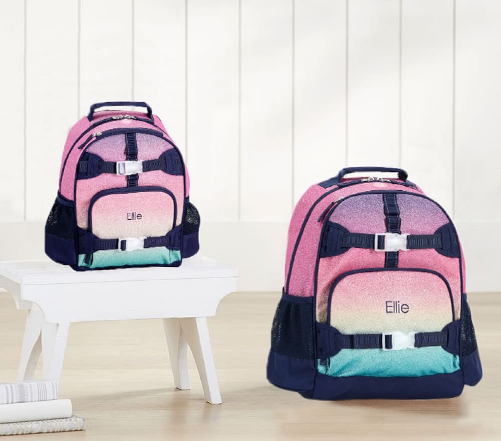 Shop Mackenzie Rainbow Ombre Sparkle Glitter Backpacks online