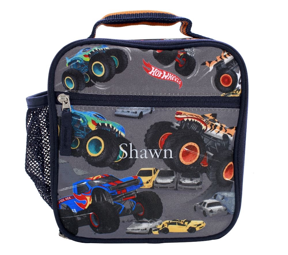 Hot wheels backpack and lunchbox hot sale