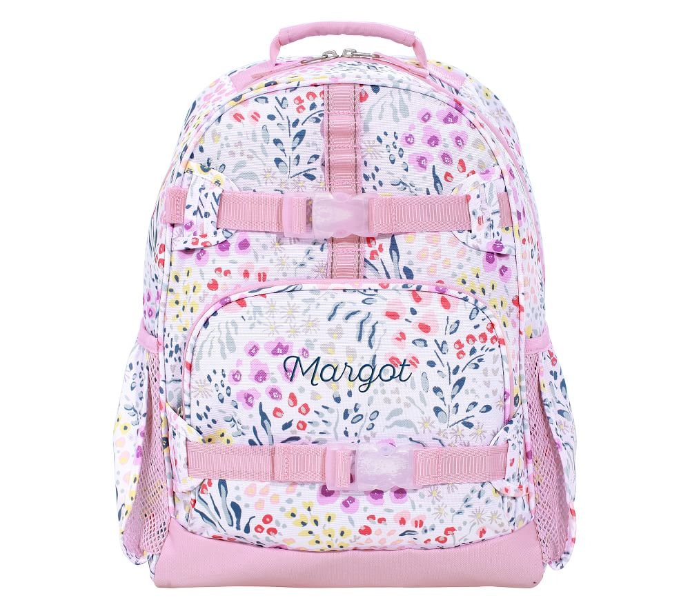Shop Mackenzie Pink Field Floral Backpacks online Pottery Barn