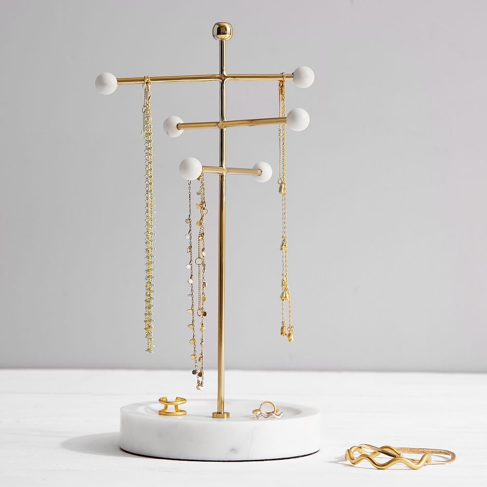 Necklace storage hot sale