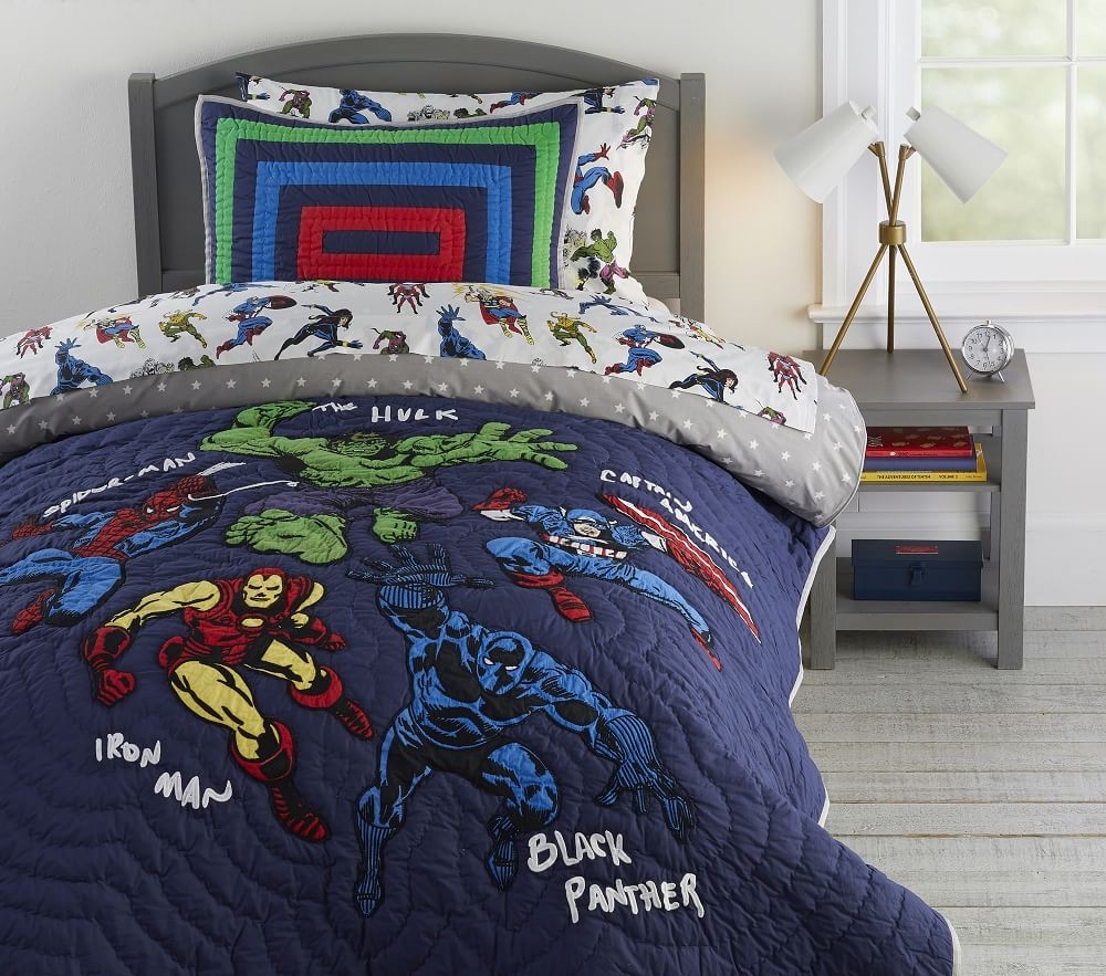 Queen size marvel bedding hotsell