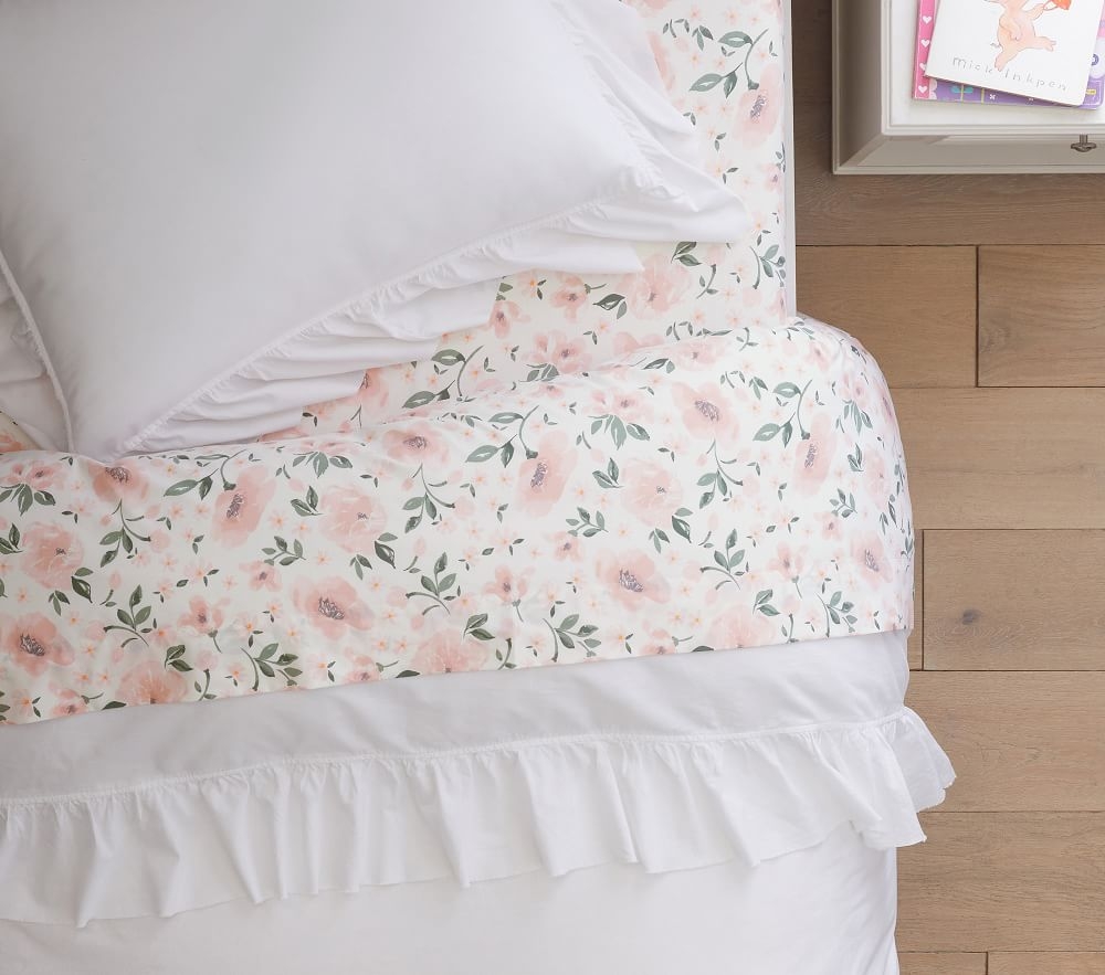 Shop Meredith Floral Organic Sheet Set Pillowcases online