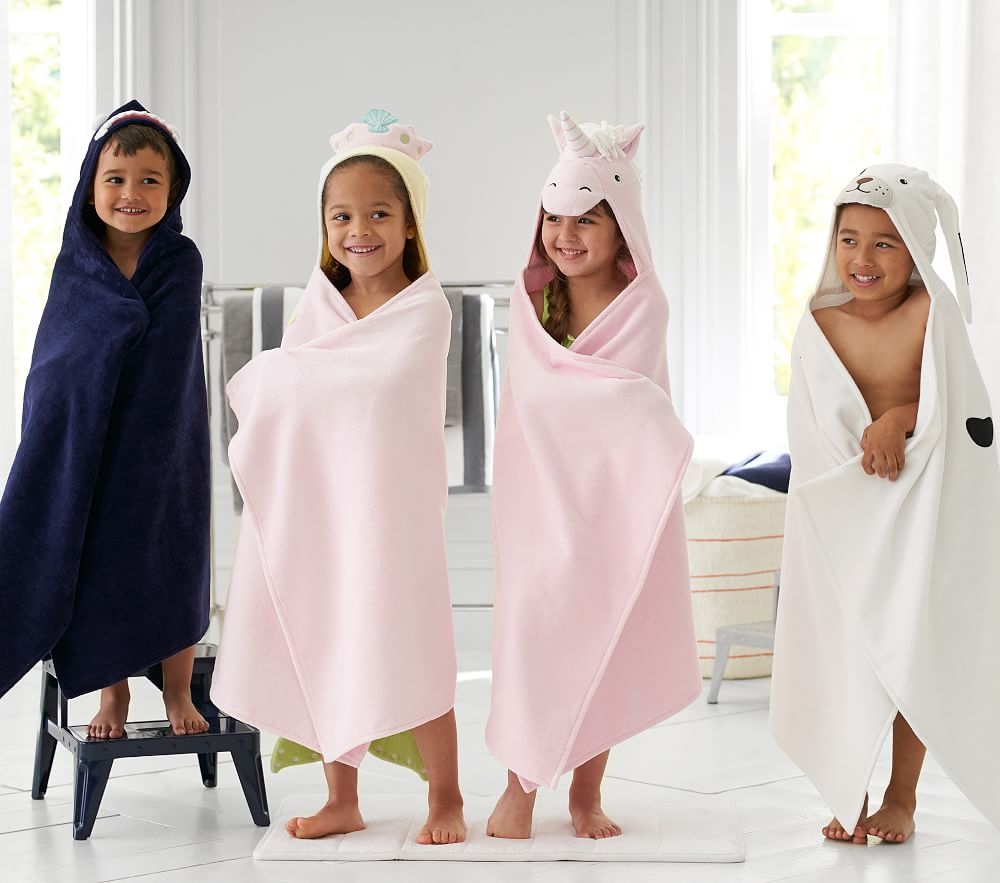 Mermaid Kids Hooded Towel