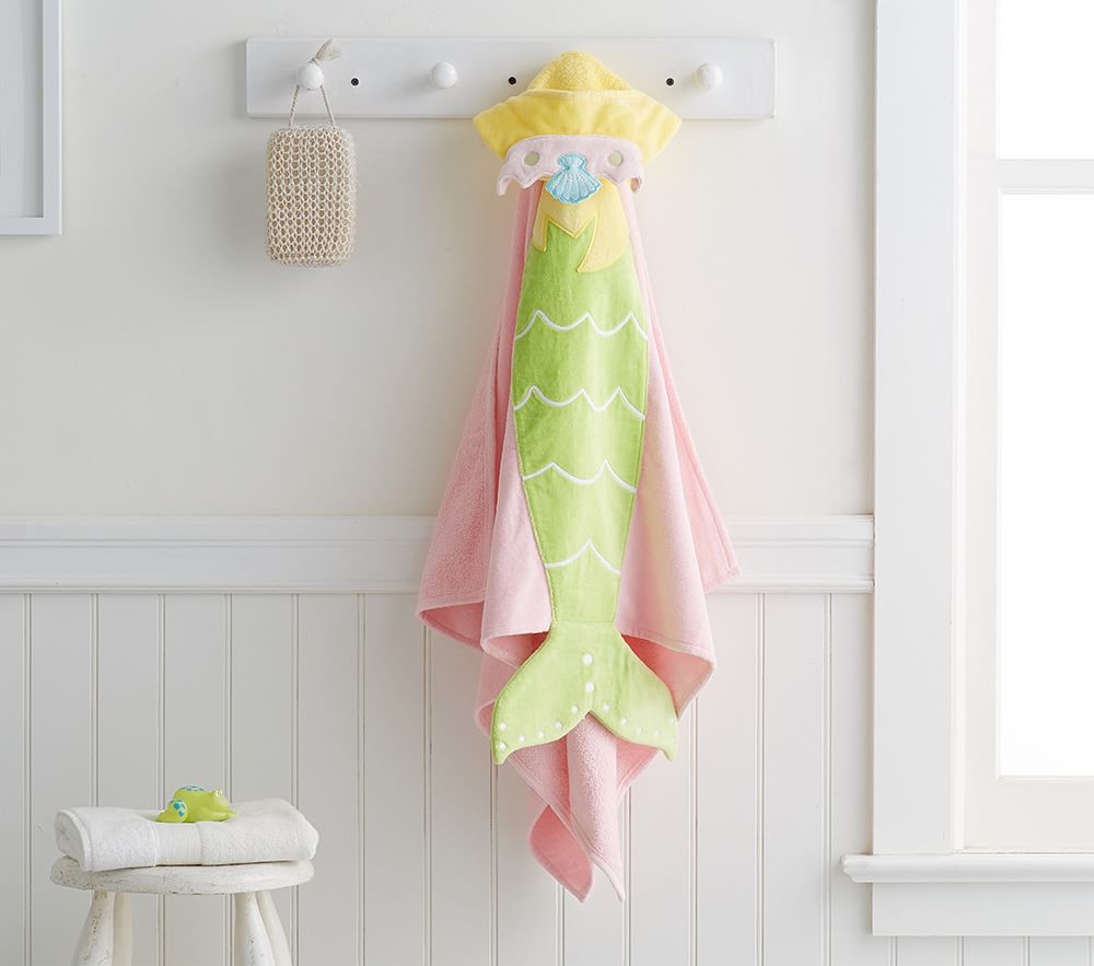 Pottery barn kids hooded towel top