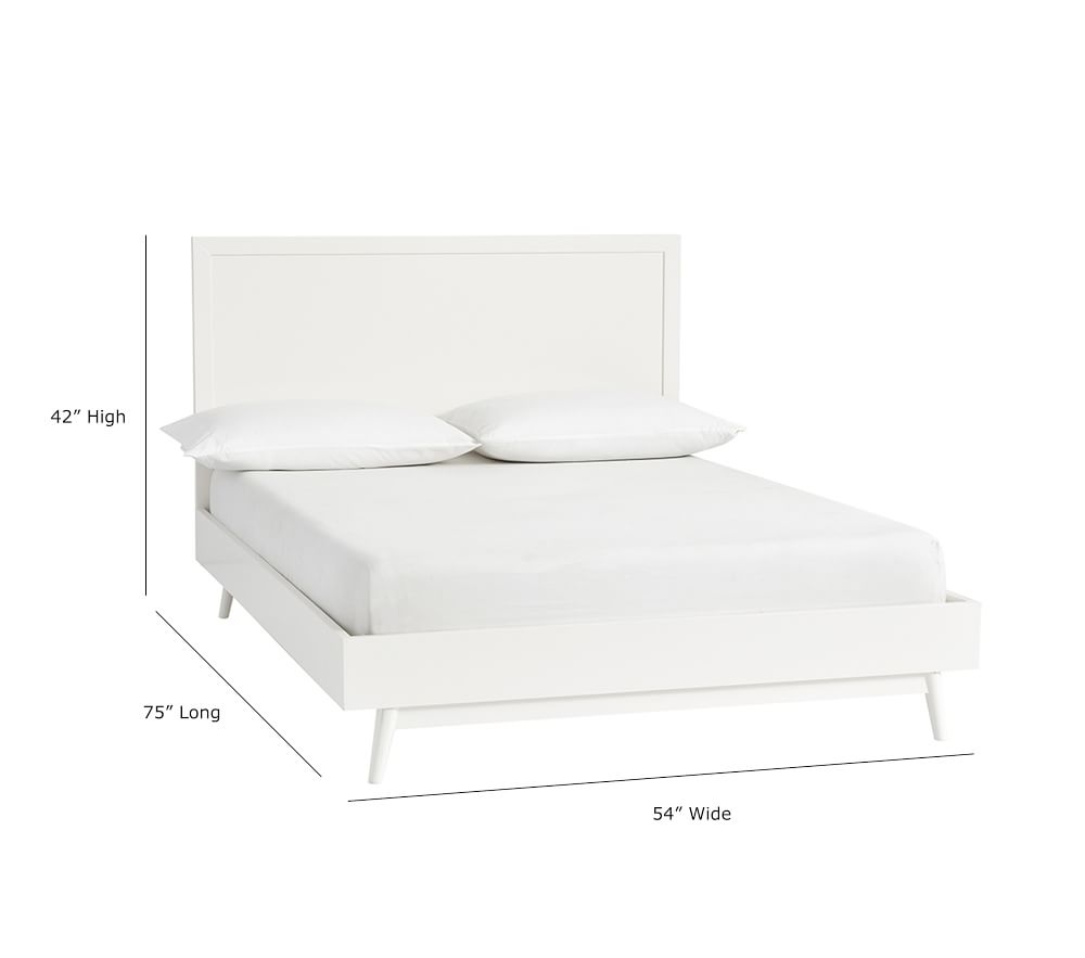 Mid century shop full size bed
