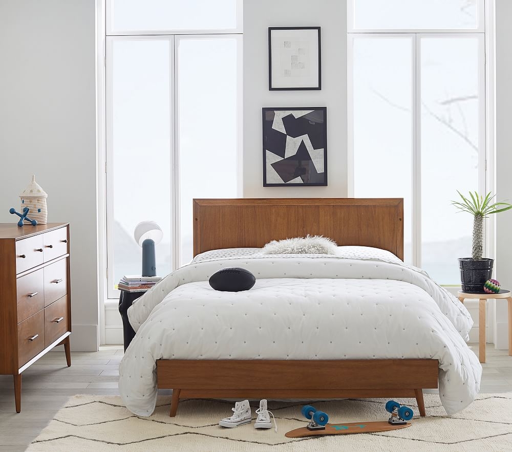west elm x pbk Mid Century 4 in 1 Full Bed Conversion Kit