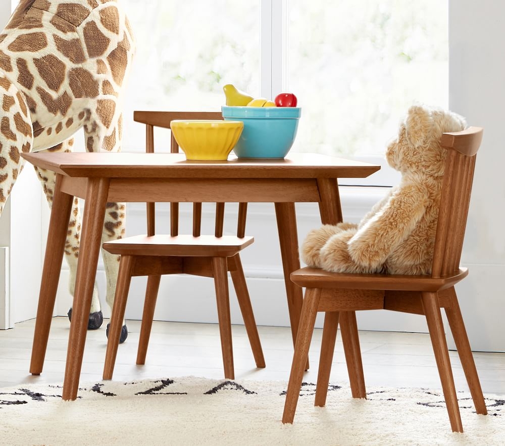 Mid century modern kids chair deals