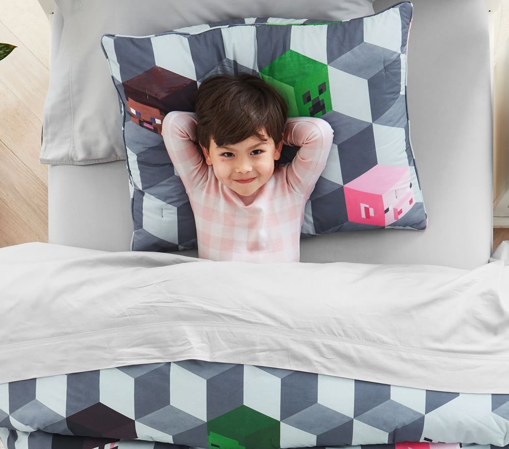 Girls outlet minecraft bedding
