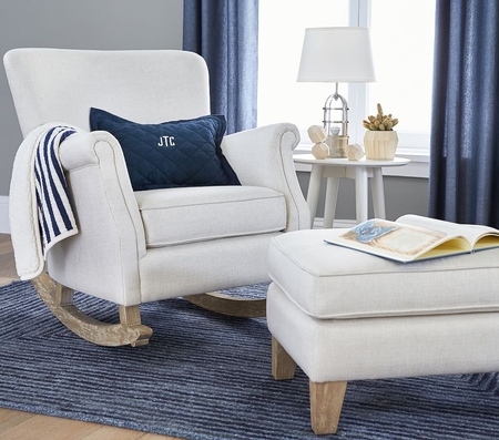 Rocker chair with deals ottoman