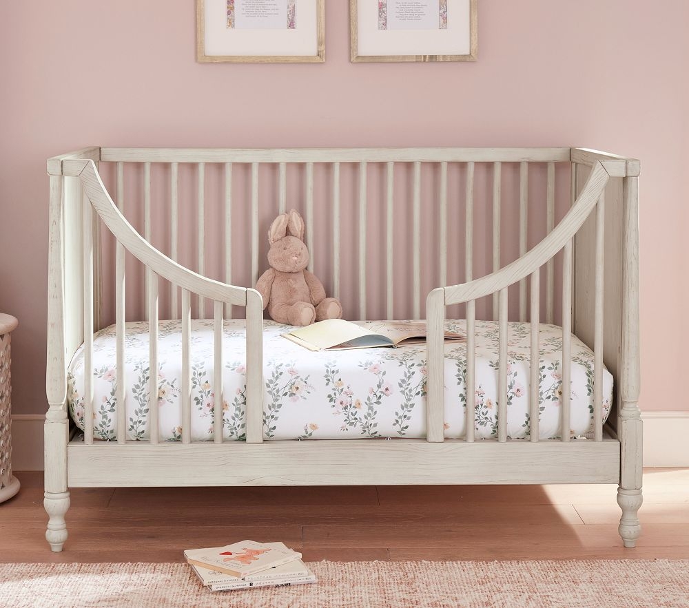 Shop Mischa Blossom Organic Crib Fitted Sheet online Pottery