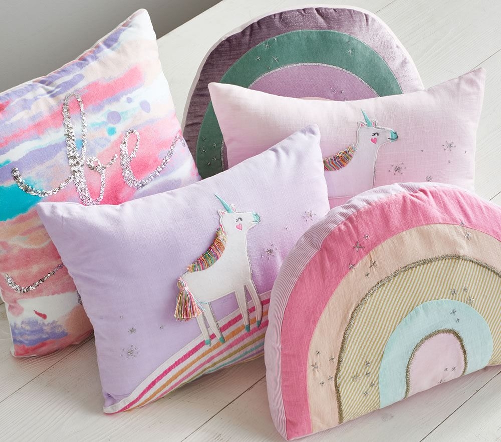 Kids unicorn sale pillow