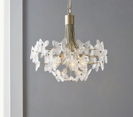 Pottery barn new arrivals chandelier